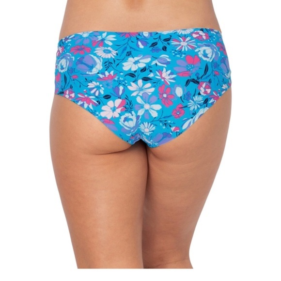 6pack No show seamless blue yellow multi‎ free cut thong panties size XXL new - Picture 6 of 12